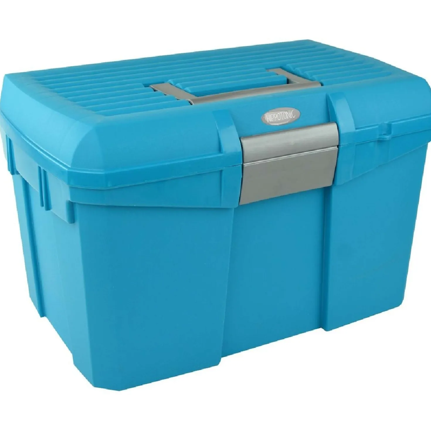 Hippotonic Poetskoffer Turquoise/Grijs