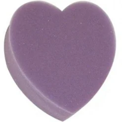 Hippotonic Spons Heart Paars