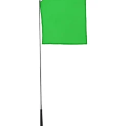 Hippotonic Trainingsstok Ethologisch met Vlag Groen