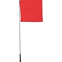 Hippotonic Trainingsstok Ethologisch met Vlag Rood