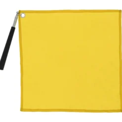 Hippotonic Trainingsstok Ethologisch met Vlag Geel