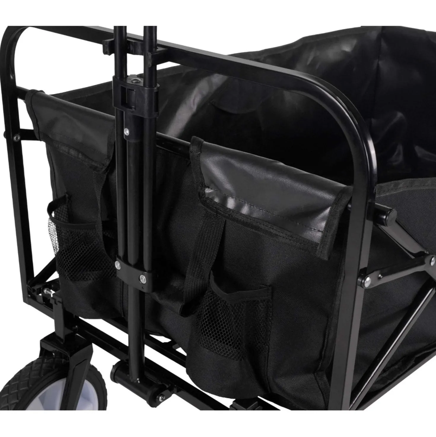 Hippotonic Trolley Kar Vierwielig Zwart
