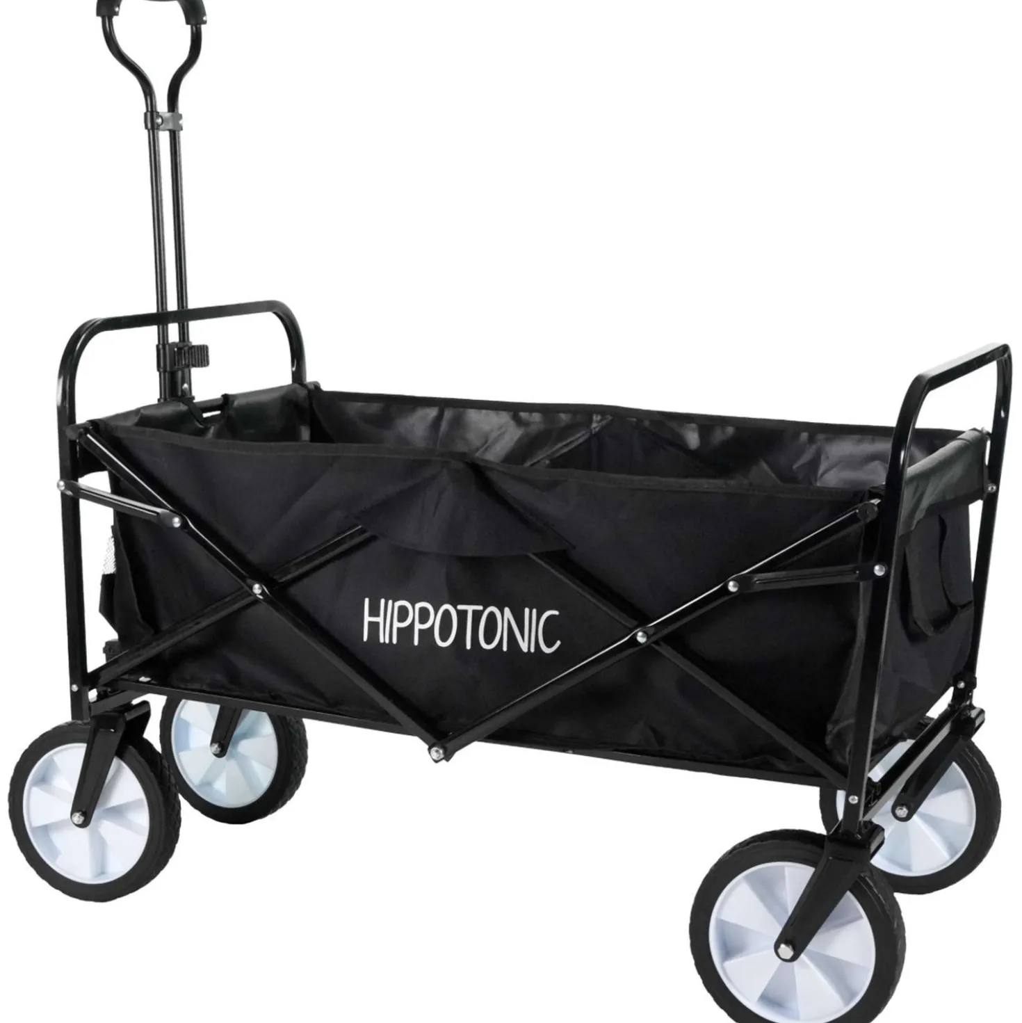 Hippotonic Trolley Kar Vierwielig Zwart