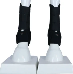 HKM Beenbeschermers Colour Neopreen Zwart