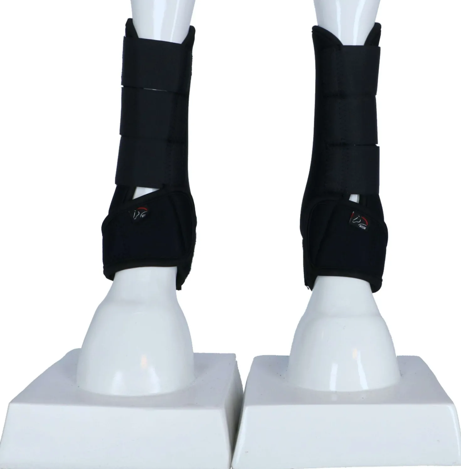 HKM Beenbeschermers Colour Neopreen Zwart