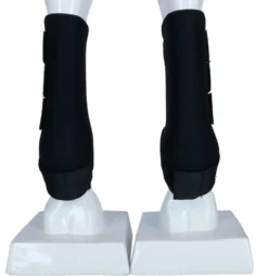 HKM Beenbeschermers Colour Neopreen Zwart