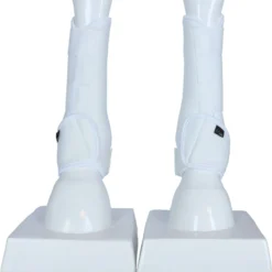 HKM Beenbeschermers Colour Neopreen Wit