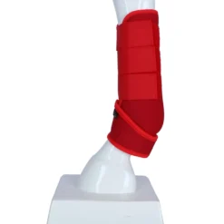 HKM Beenbeschermers Colour Neopreen Rood