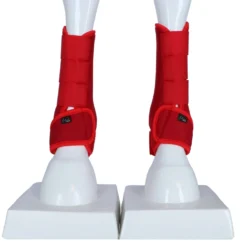 HKM Beenbeschermers Colour Neopreen Rood