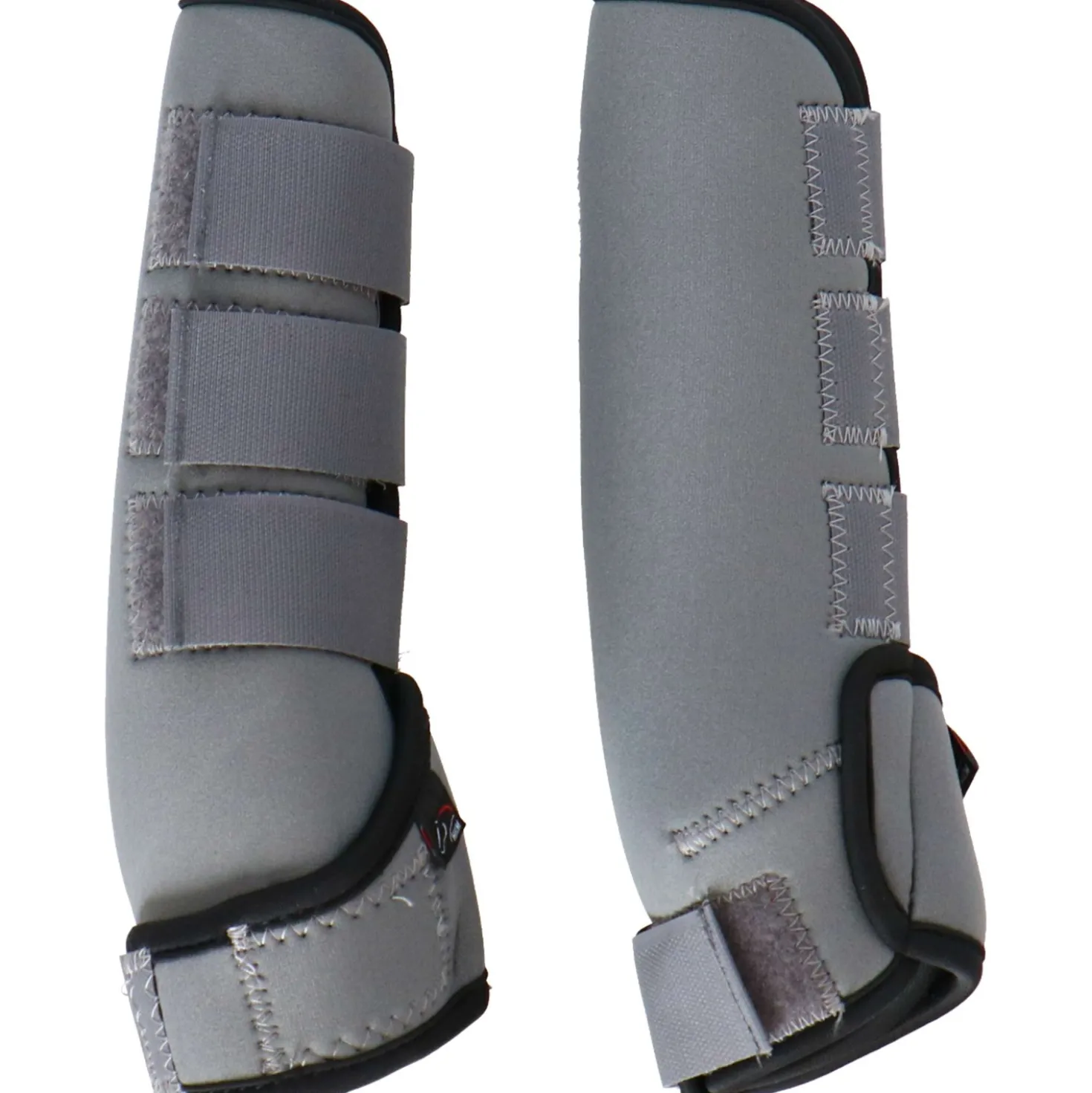 HKM Beenbeschermers Colour Neopreen Grijs/Zwart