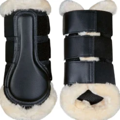 HKM Beenbeschermers Comfort Mesh Zwart