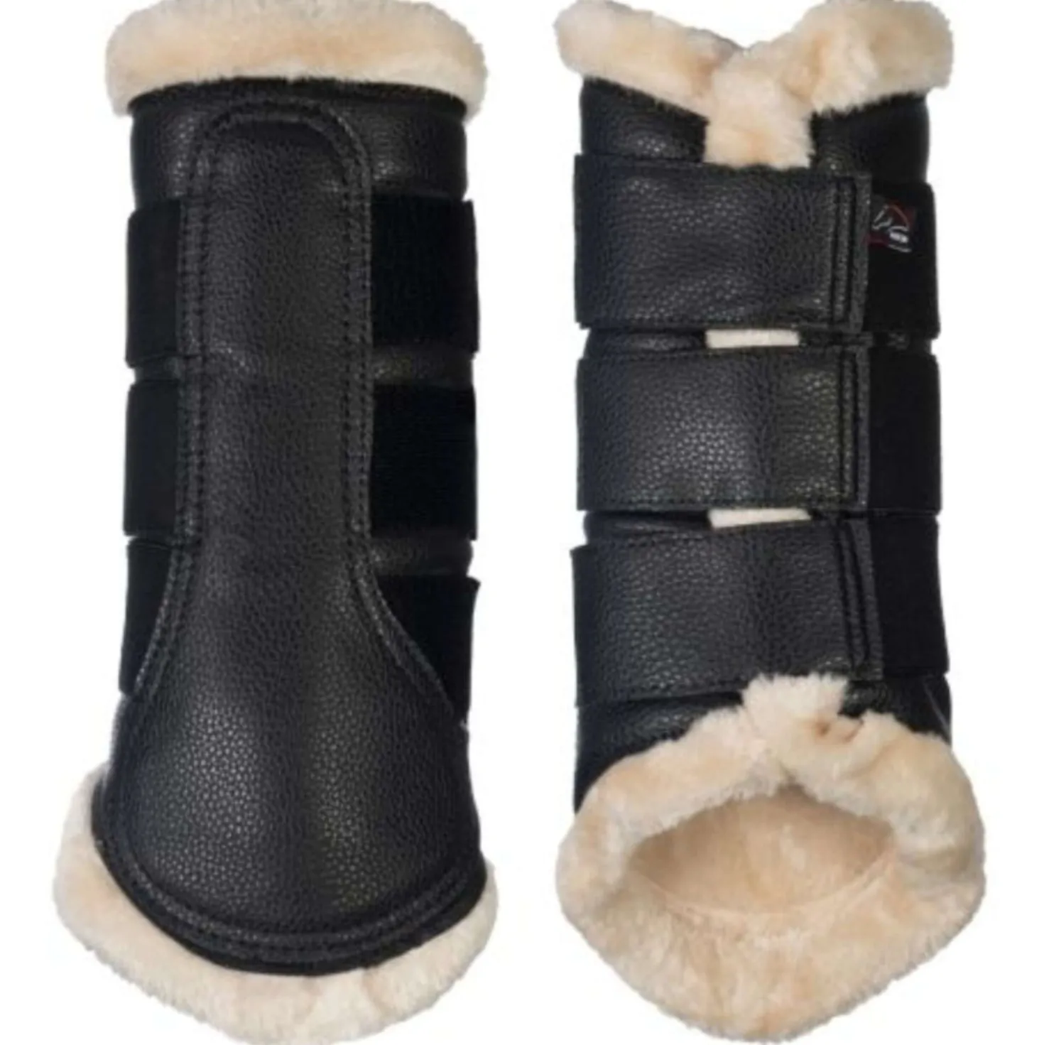 HKM Beenbeschermers Comfort Premium Fur Zwart