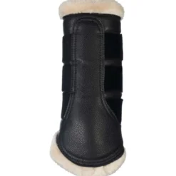 HKM Beenbeschermers Comfort Premium Fur Zwart