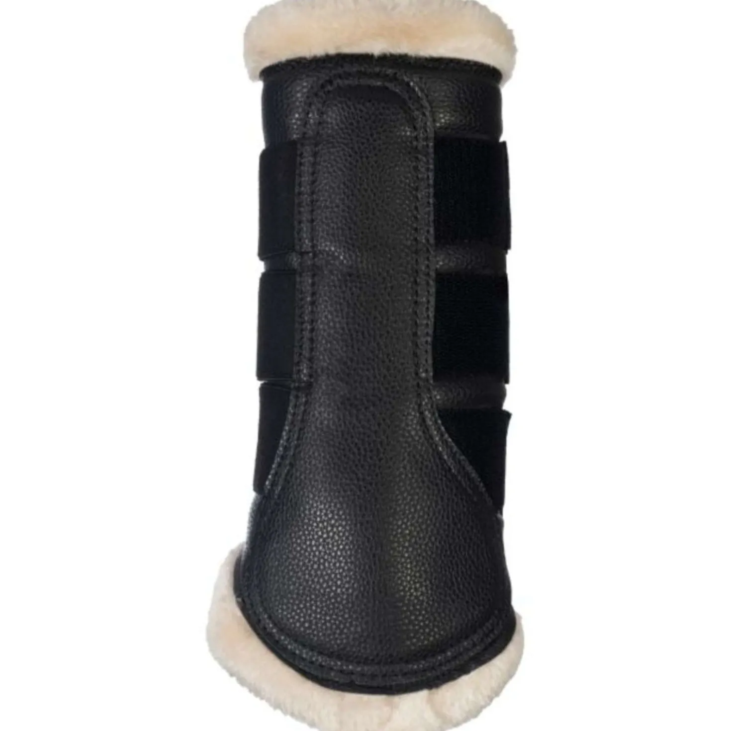 HKM Beenbeschermers Comfort Premium Fur Zwart