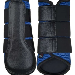 HKM Beenbescherming Breath Royal Blue/Zwart