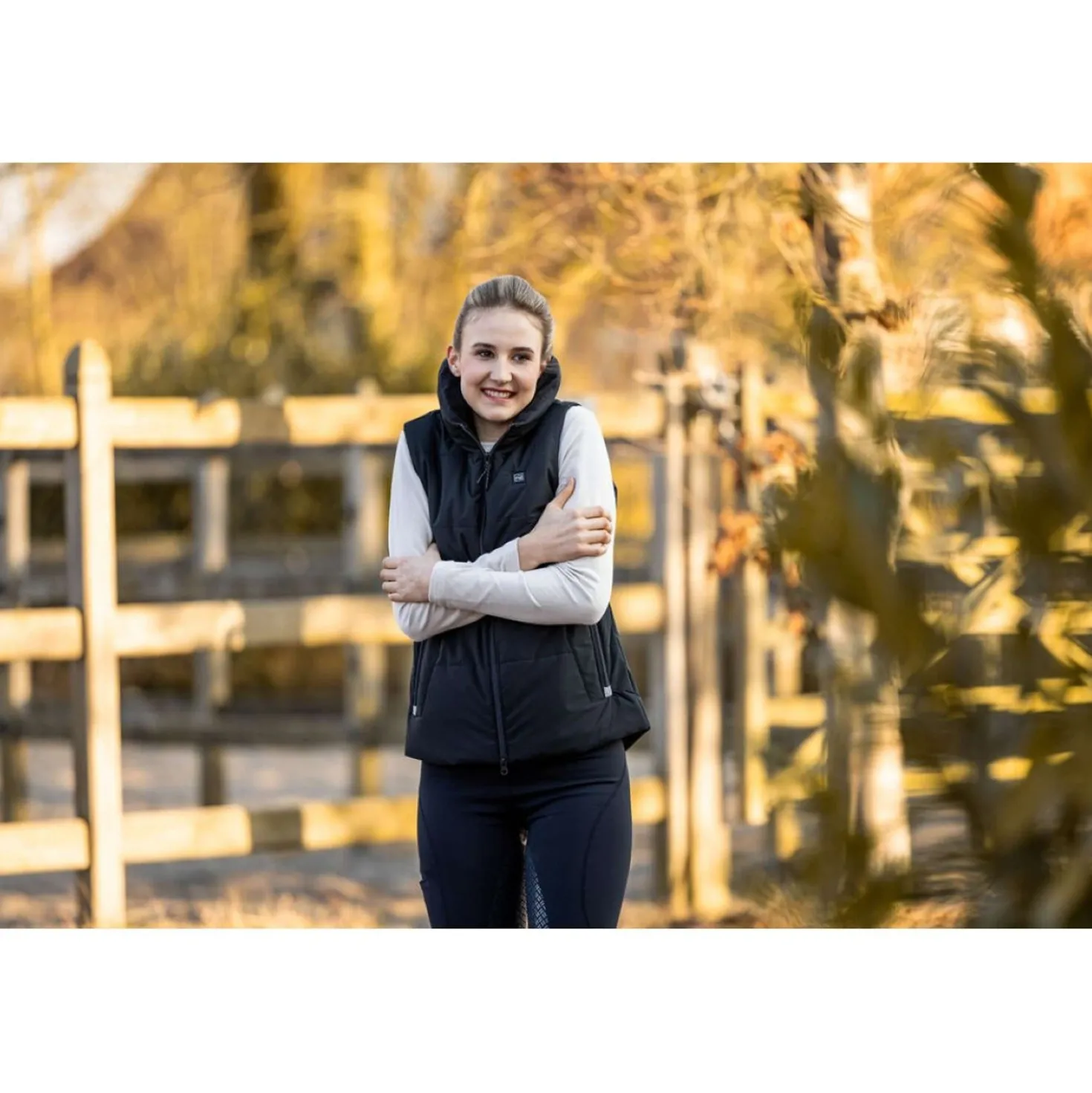 HKM Bodywarmer Canada Zwart