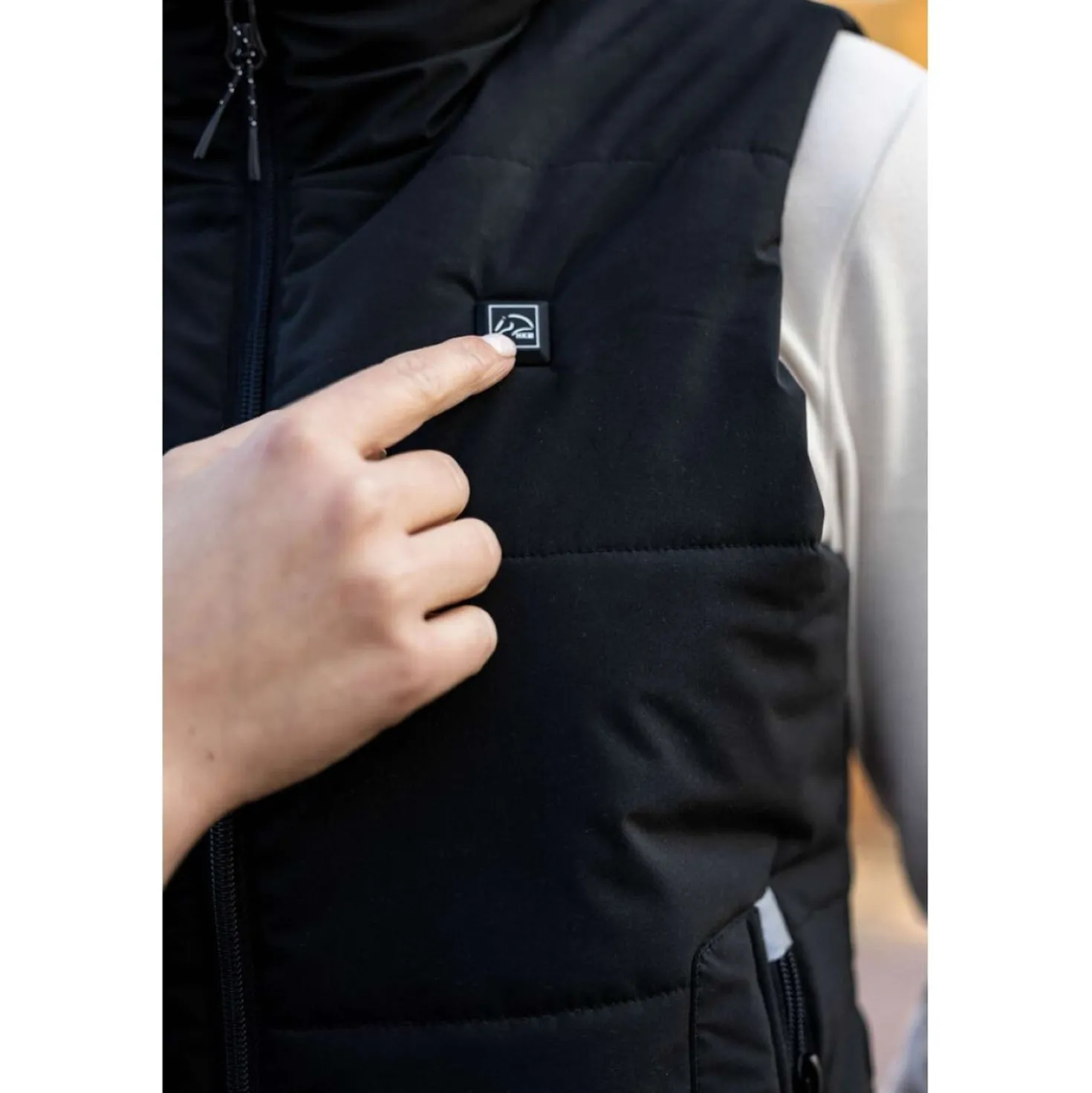HKM Bodywarmer Canada Zwart