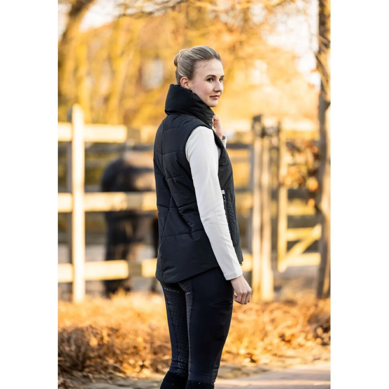 HKM Bodywarmer Canada Zwart