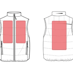 HKM Bodywarmer Cuddle Verwarmde Zwart