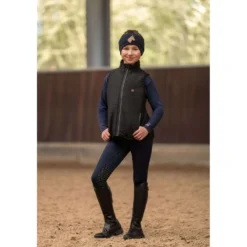 HKM Bodywarmer Cuddle Verwarmde Zwart