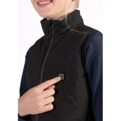 HKM Bodywarmer Cuddle Verwarmde Zwart