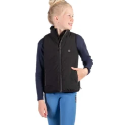 HKM Bodywarmer Cuddle Verwarmde Zwart