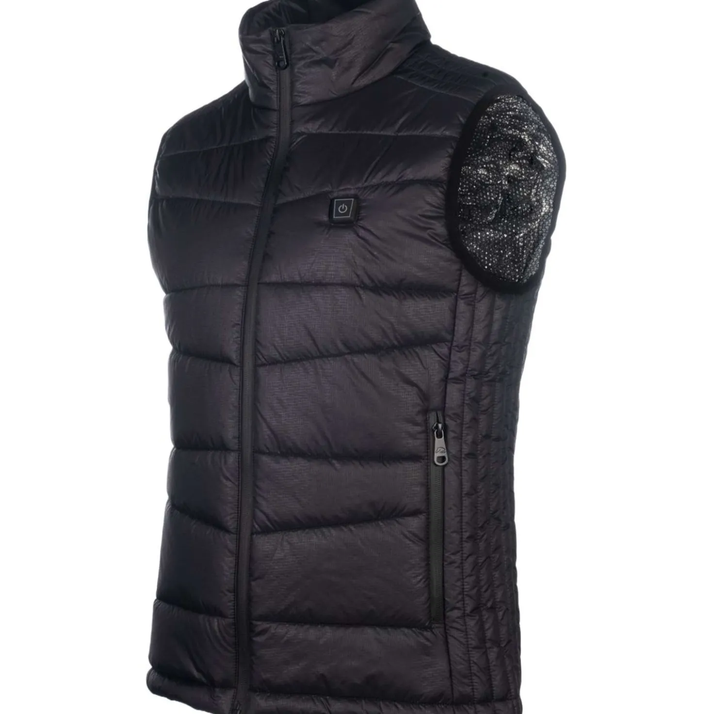 HKM Bodywarmer Heat Control Heren Zwart