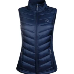 HKM Bodywarmer Jersey Basel Donkerblauw