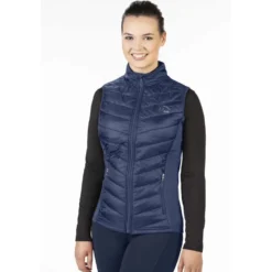HKM Bodywarmer Jersey Basel Donkerblauw