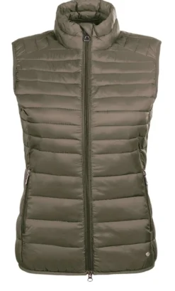 HKM Bodywarmer Lena Gewatteerd Olijfgroen