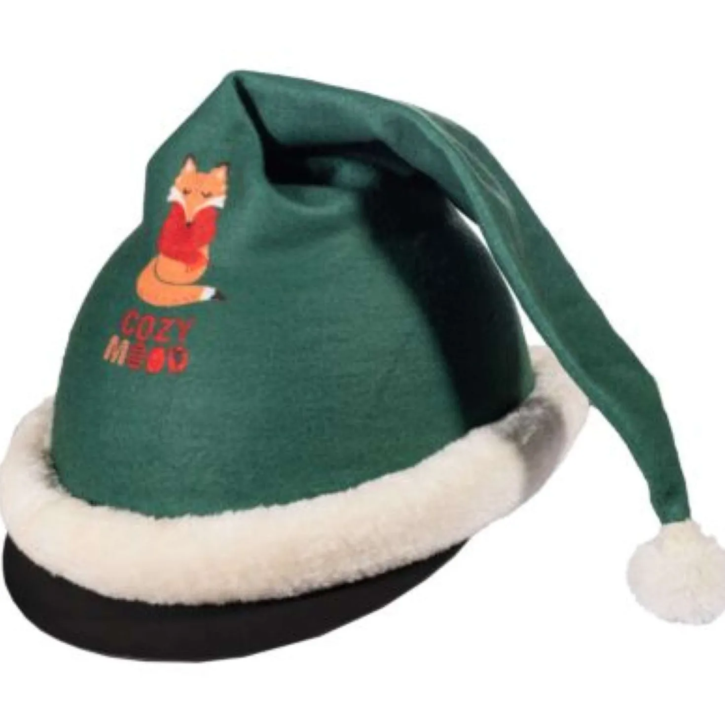 HKM Cap Cover X-Mas Donkergroen