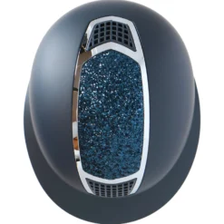 HKM Cap Glamour Shield Donkerblauw/Zilver