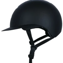 HKM Cap Glamour Shield Zwart/Zwart