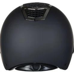 HKM Cap Glamour Shield Zwart/Zilver