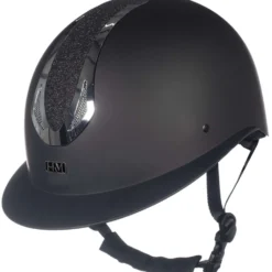 HKM Cap Illusion Zwart/Zilver