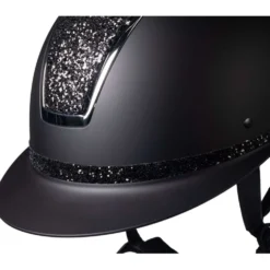 HKM Cap Lady Shield Elegant Zwart/Zilver