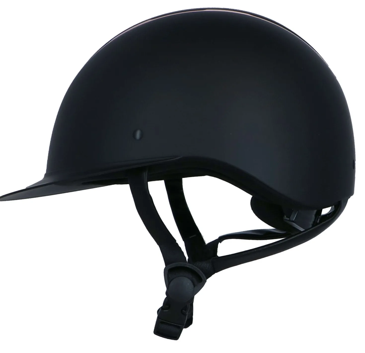 HKM Cap Lady Shield Zwart/Rosegoud