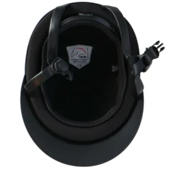 HKM Cap Lady Shield Zwart/Rosegoud