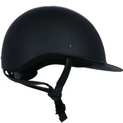 HKM Cap Lady Shield Zwart/Rosegoud