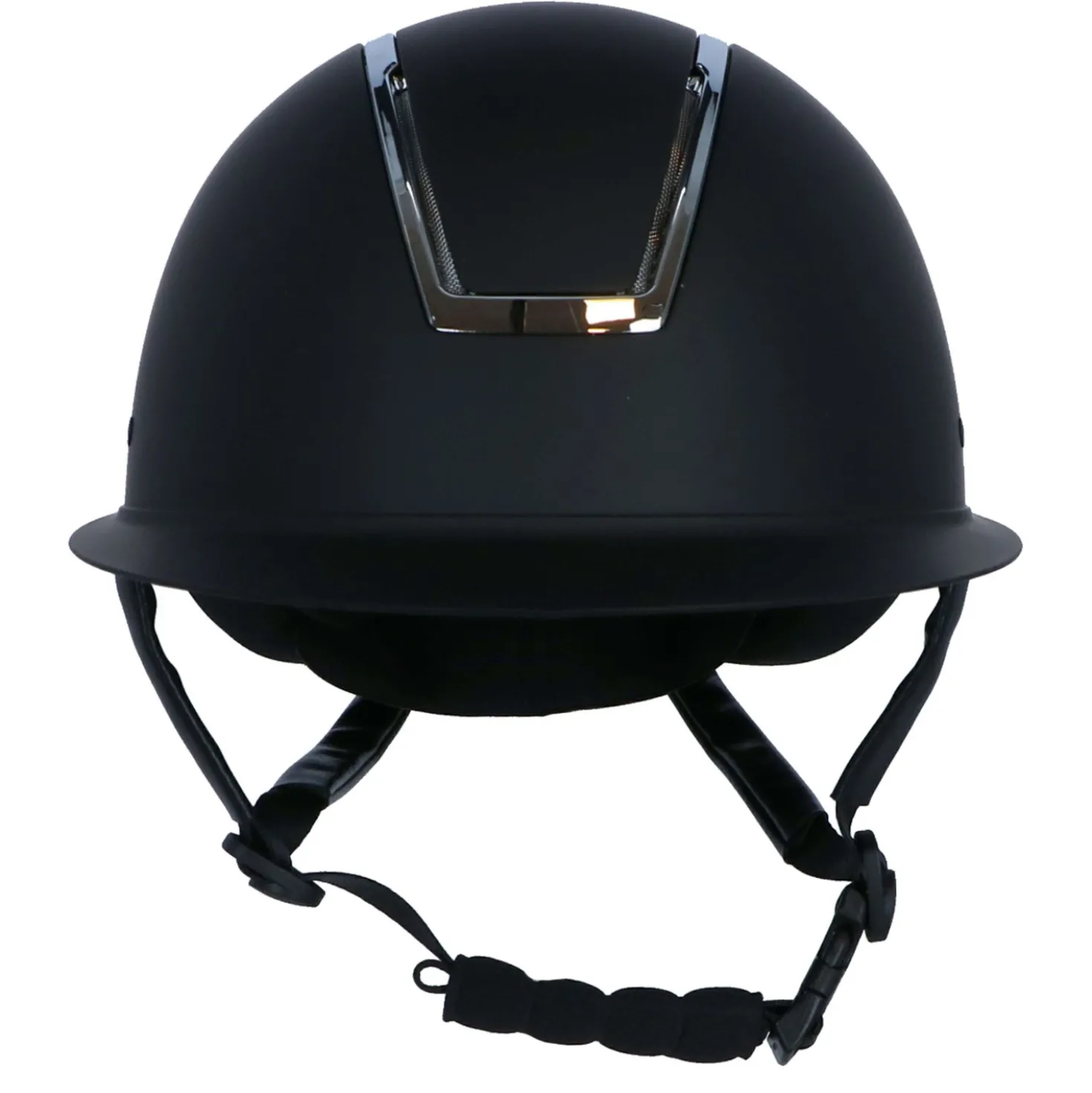 HKM Cap Lady Shield Zwart/Zilver