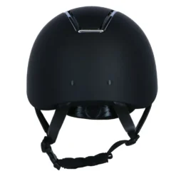 HKM Cap Lady Shield Zwart/Zilver