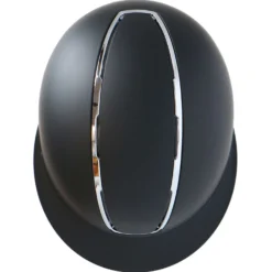 HKM Cap Lady Shield Zwart/Zilver