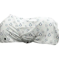 HKM Coolerdeken Pinguïn Grijs/Blauw