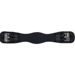 HKM Dressuursingel Memory Foam met Elastiek Zwart