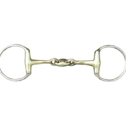 HKM Dubbel Gebroken Bit 18mm uit Argentan