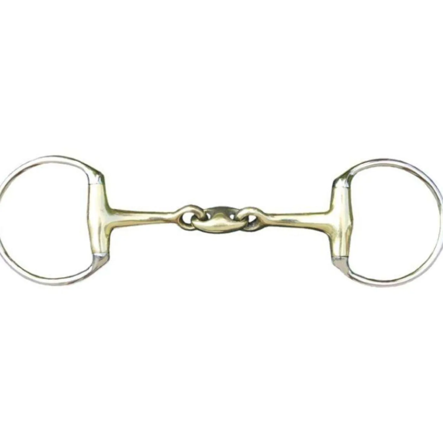 HKM Dubbel Gebroken Bit 18mm uit Argentan