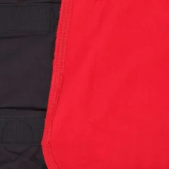 HKM Fleecedeken Met Kraag Rood