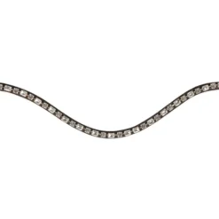 HKM Frontriem Amazing Bruin/Zilver