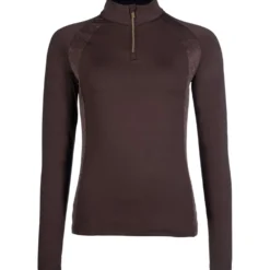 HKM Functioneel Shirt Basil Donkerbruin