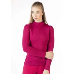 HKM Functioneel Shirt Summer Milano Cranberry